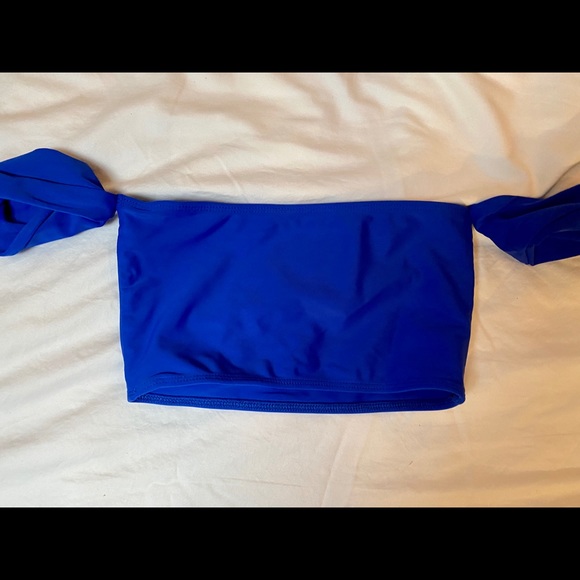 Beach Riot Blue Bikini Top - Picture 2 of 4